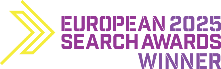 award badge European Search Awards Winner 2025 nagroda dla Midero
